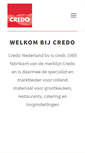 Mobile Screenshot of credo.nl