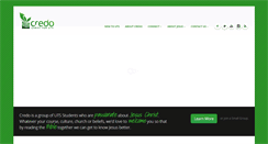 Desktop Screenshot of credo.org.au
